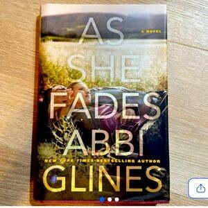 As She Fades by Abbi Glines Hardcover Book